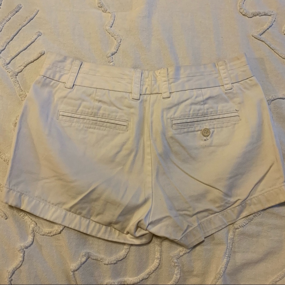 J Crew White Chino Short